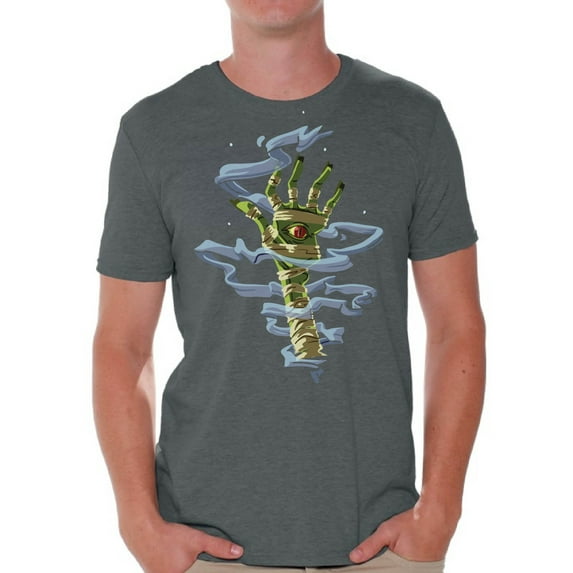 Awkward Styles Halloween T-Shirt Mummy Hand Shirts for Men