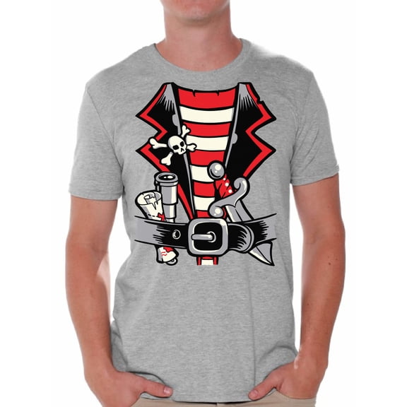 Awkward Styles Halloween T-Shirt Pirate T Shirts for Men