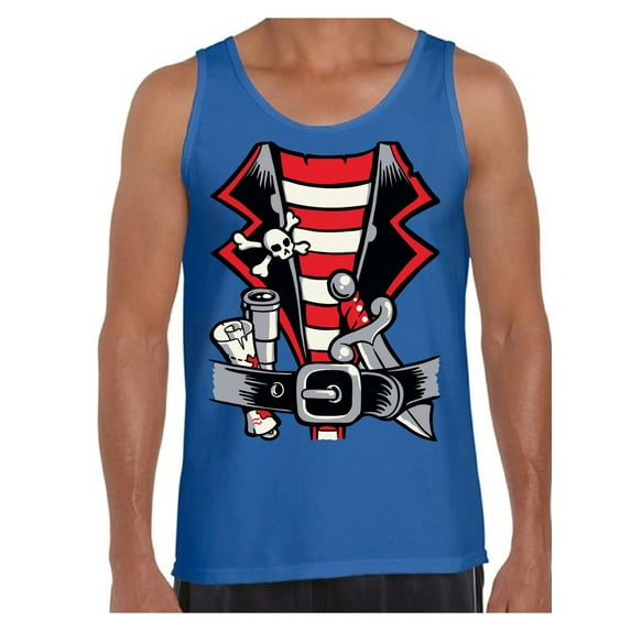Awkward Styles Halloween T-Shirt Pirate Tank Tops for Men