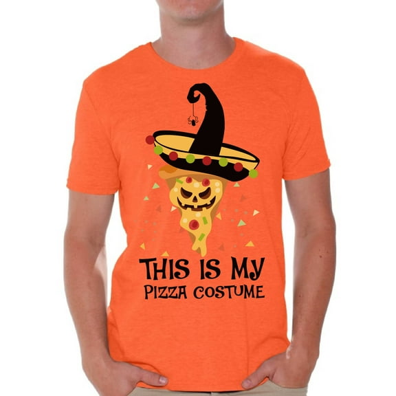 Awkward Styles Halloween T-Shirt Pizza Shirts for Men