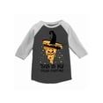 thumbnail image 1 of Awkward Styles Halloween T-Shirt Pizza Toddler Raglan Shirt, 1 of 4