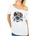 thumbnail image 1 of Awkward Styles Halloween T Shirt Shark Off Shoulder Tops for Women, 1 of 4