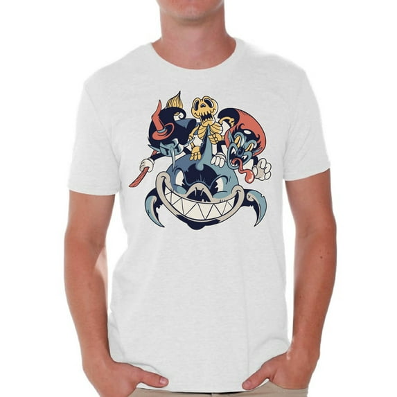 Awkward Styles Halloween T-Shirt Shark Shirts for Men