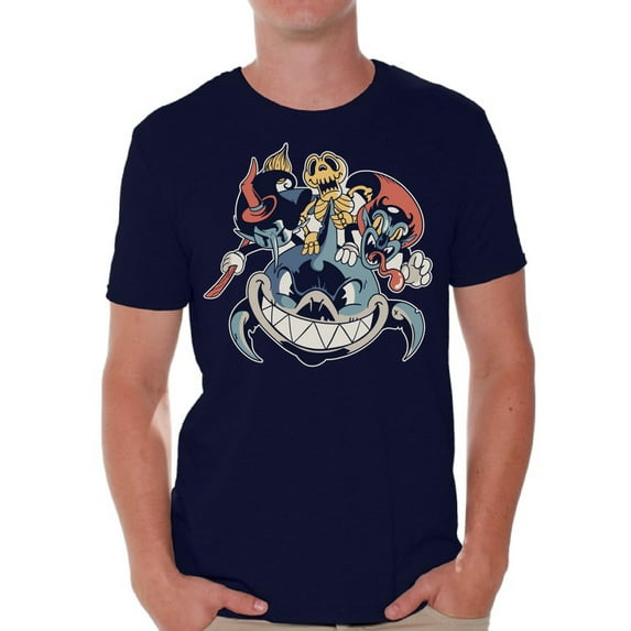 Awkward Styles Halloween T-Shirt Shark Shirts for Men