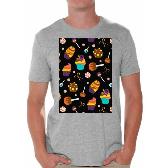 Awkward Styles Halloween T-Shirt Sweet Candies Shirts for Men