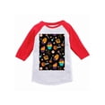 thumbnail image 1 of Awkward Styles Halloween T-Shirt Sweet Candies Toddler Raglan Shirt, 1 of 4