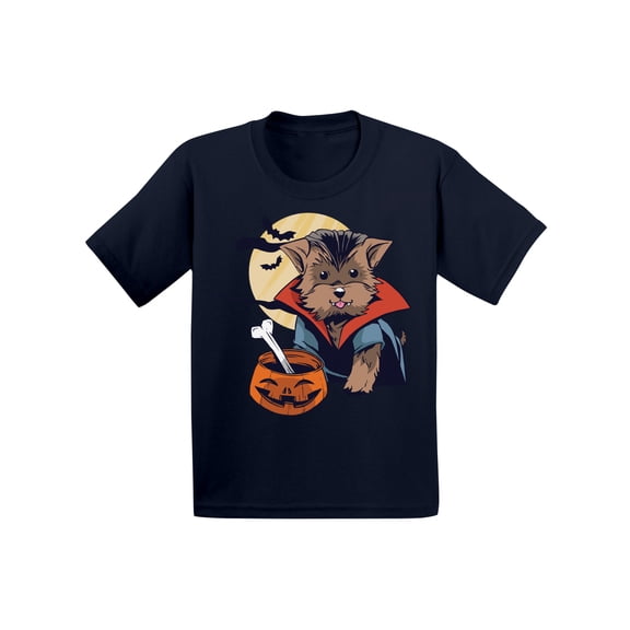 Awkward Styles Halloween T-Shirt Vampire Morkie Baby Shirt