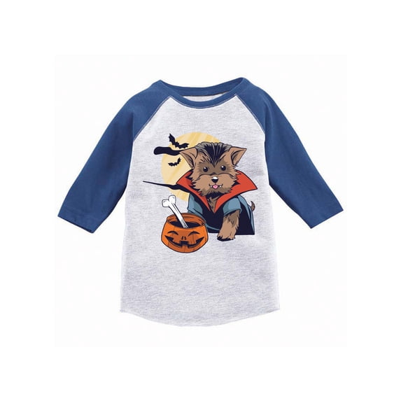Awkward Styles Halloween T-Shirt Vampire Morkie Shirt Kids