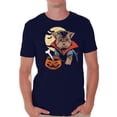 thumbnail image 1 of Awkward Styles Halloween T-Shirt Vampire Morkie Shirts for Men, 1 of 4