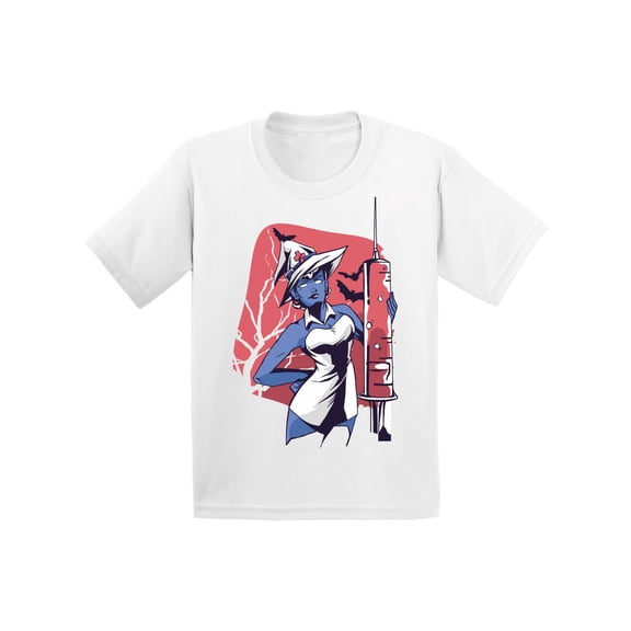 Awkward Styles Halloween T-Shirt Witch Nurse Kids T Shirts