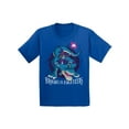 thumbnail image 1 of Awkward Styles Halloween T-Shirt Witch on Dinosaur Toddler Shirt, 1 of 4