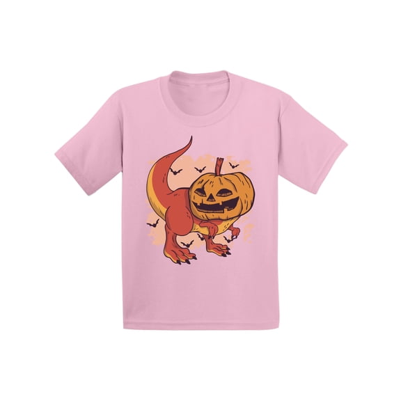 Awkward Styles Halloween T-Shirt for Boys Girls Pumpkin Dinosaur Toddler Shirt