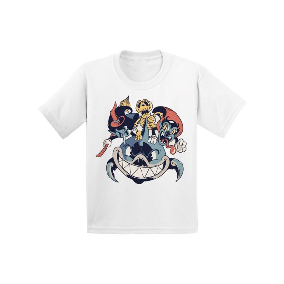 Awkward Styles Halloween T-Shirt for Boys Girls Shark Baby Shirt