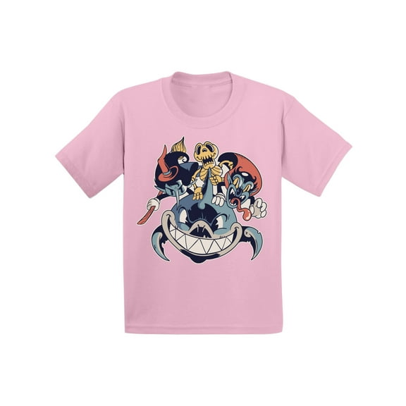 Awkward Styles Halloween T-Shirt for Boys Girls Shark Baby Shirt