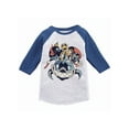 thumbnail image 1 of Awkward Styles Halloween T-Shirt for Boys Girls Shark Toddler Raglan Shirt, 1 of 4
