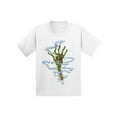 thumbnail image 1 of Awkward Styles Halloween T-Shirt for Girls Boys Mummy Hand Kids T Shirts, 1 of 4