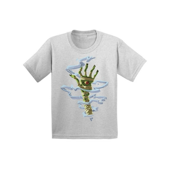 Awkward Styles Halloween T-Shirt for Girls Boys Mummy Hand Toddler Shirt