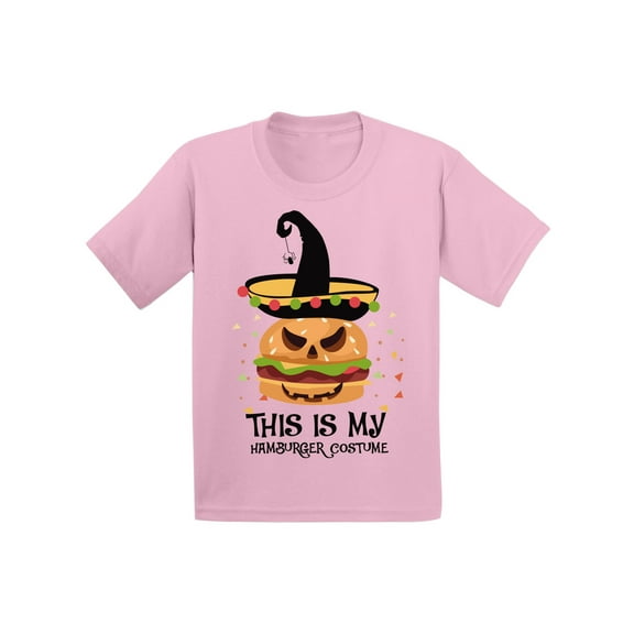 Awkward Styles Halloween T-Shirt for Girls Halloween Shirt for Boys Hamburger Baby Shirt
