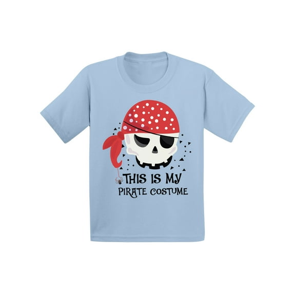 Awkward Styles Halloween T-Shirt for Girls Halloween Shirt for Boys Pirate Baby Shirt