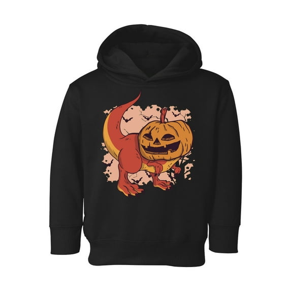 Awkward Styles Halloween Toddler Hoodie Pumpkin Dinosaur Fleece Hooded Sweatshirt