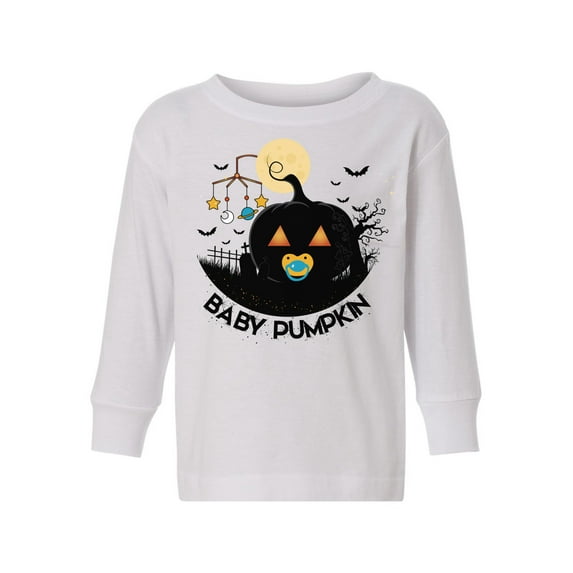 Awkward Styles Halloween Toddler Long Sleeve Shirt Baby Pumpkin Kids T-Shirt