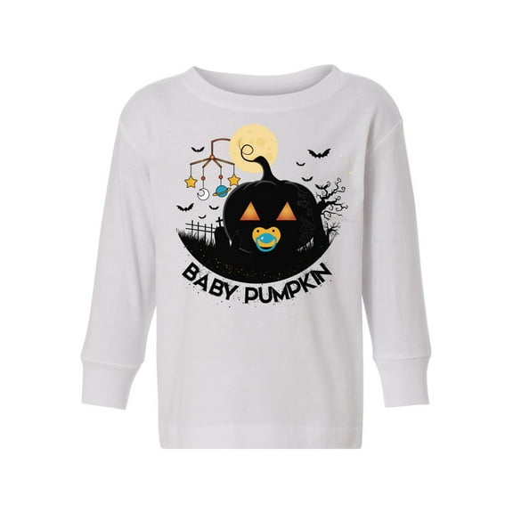 Awkward Styles Halloween Toddler Long Sleeve Shirt Baby Pumpkin Kids T-Shirt