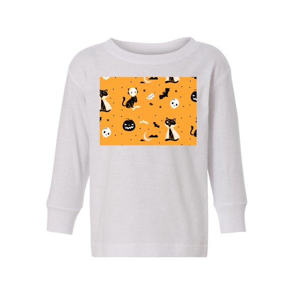 Awkward Styles Halloween Toddler Long Sleeve Shirt Fall Print Kids T-Shirt