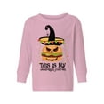 thumbnail image 1 of Awkward Styles Halloween Toddler Long Sleeve Shirt Hamburger Kids T-Shirt for Boys Girls, 1 of 5