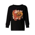 thumbnail image 1 of Awkward Styles Halloween Toddler Long Sleeve Shirt Pumpkin Dinosaur Kids T-Shirt, 1 of 5