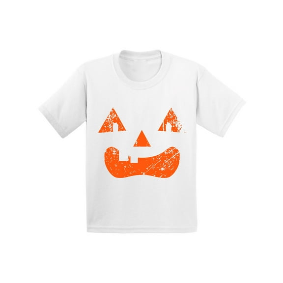 Awkward Styles Halloween Youth Shirts Cute Pumpkin Shirt For Kids Jack O Lantern Tshirts Spooky Halloween Outfits Halloween Gifts