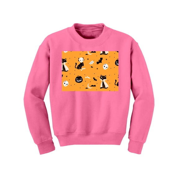 Awkward Styles Halloween Youth Sweatshirt Fall Print Crewneck Tops for Kids
