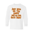 thumbnail image 1 of Awkward Styles Halloween Youth Sweatshirt Girls Boys Give me the Candy Crewneck Tee for Kids, 1 of 5
