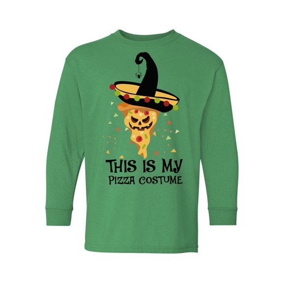 Awkward Styles Halloween Youth Sweatshirt Girls Boys Pizza Crewneck Tee for Kids