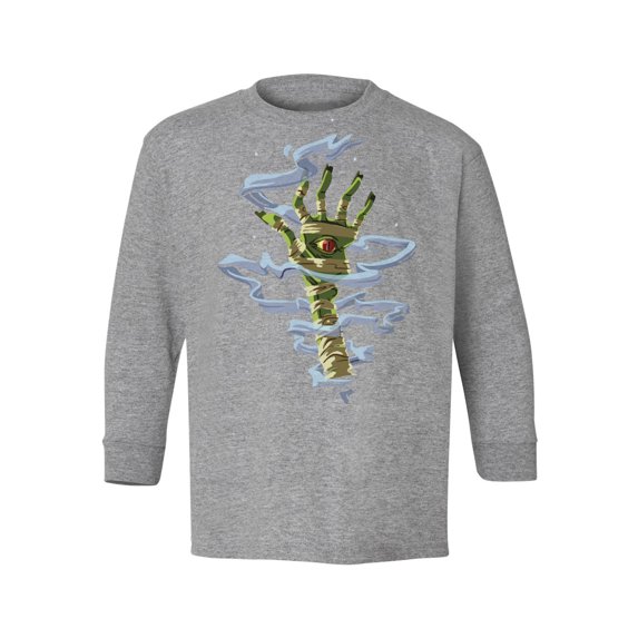 Awkward Styles Halloween Youth Sweatshirt Mummy Hand Crewneck Tee for Kids