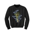 thumbnail image 1 of Awkward Styles Halloween Youth Sweatshirt Mummy Hand Crewneck Tops for Kids, 1 of 5