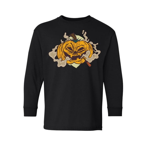 Awkward Styles Halloween Youth Sweatshirt Pumpkin Crewneck Tee for Kids