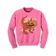 thumbnail image 1 of Awkward Styles Halloween Youth Sweatshirt Pumpkin Dinosaur Crewneck Tops for Kids, 1 of 5