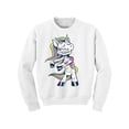 thumbnail image 1 of Awkward Styles Halloween Youth Sweatshirt Zombie Unicorn Crewneck Tops for Kids, 1 of 4