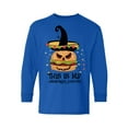 thumbnail image 1 of Awkward Styles Halloween Youth Sweatshirt for Boys Girls Hamburger Crewneck Tee for Kids, 1 of 5