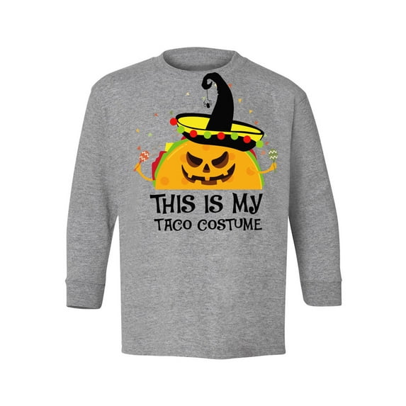 Awkward Styles Halloween Youth Sweatshirt for Girls Boys Taco Crewneck Tee for Kids