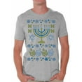 thumbnail image 1 of Awkward Styles Hanukkah Menorah Shirt Funny Hanukkah Shirts for Men Hanukkah T Shirt Holiday Gifts for Him Jewish Tshirt Jewish Men Happy Hanukkah Shirt Jew Shirt Holiday Tshirt Menorah Gifts, 1 of 4