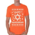 thumbnail image 1 of Awkward Styles Hanukkah T-Shirt David's Star Shirts for Men, 1 of 4