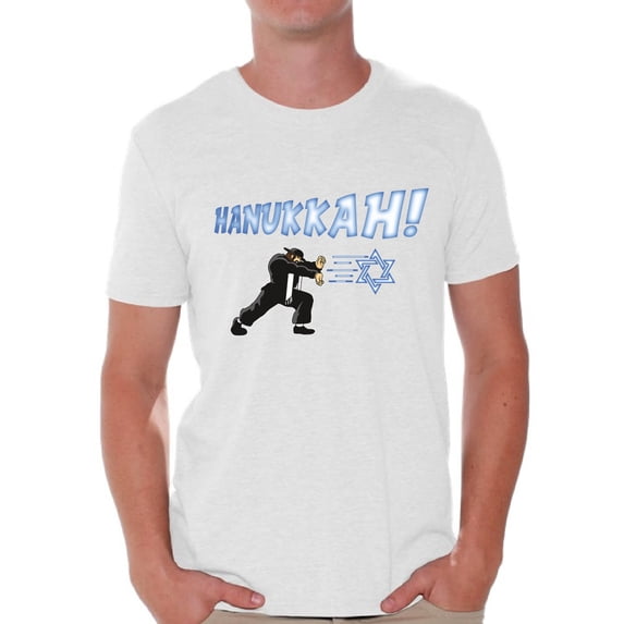 Awkward Styles Hanukkah T-Shirt Happy Chanukah Shirts for Men