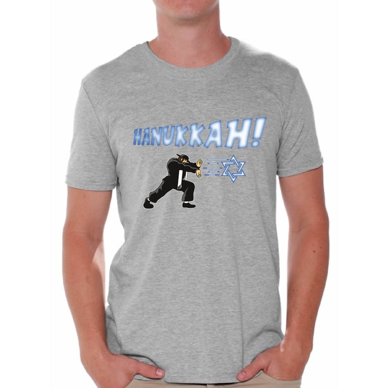 Happy Chanukah Graphic T-Shirt for Men photo 1
