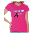 thumbnail image 1 of Awkward Styles Hanukkah T-Shirt Happy Chanukah Shirts for Women, 1 of 4