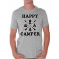 thumbnail image 1 of Awkward Styles Happy Camper Black Shirt for Boyfriend Camping Lovers Gifts Camper T Shirt for Dad Happy Camper Shirt for Men Happy Mens Shirt Happy Camper Men's T Shirt Cute Camping Clothes for Him, 1 of 4