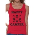 thumbnail image 1 of Awkward Styles Happy Camper Tanks for Her Black Women Tank Top Camper T Shirt for Wife Happy Camper Tank Top for Women Camping Clothes for Her Happy Camper Tank Top for Girlfriend Camping Lovers, 1 of 4