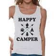thumbnail image 1 of Awkward Styles Happy Camper Tanks for Her Black Women Tank Top Camper T Shirt for Wife Happy Camper Tank Top for Women Camping Clothes for Her Happy Camper Tank Top for Girlfriend Camping Lovers, 1 of 4