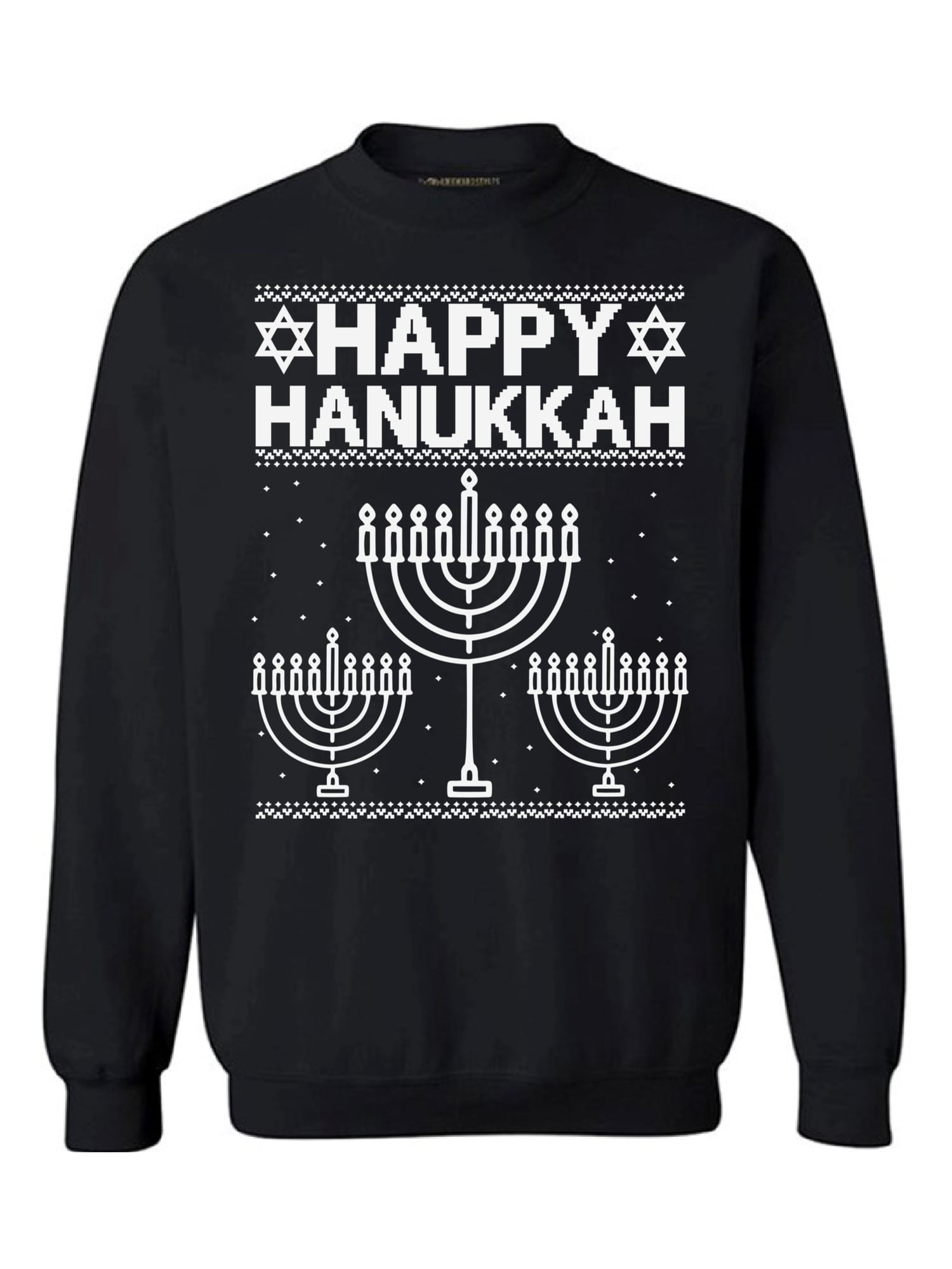 Ugly hanukkah top sweater walmart
