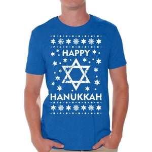 Happy Hanukkah Graphic T-Shirt for Men